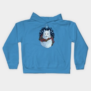 Float Ice Fox Kids Hoodie